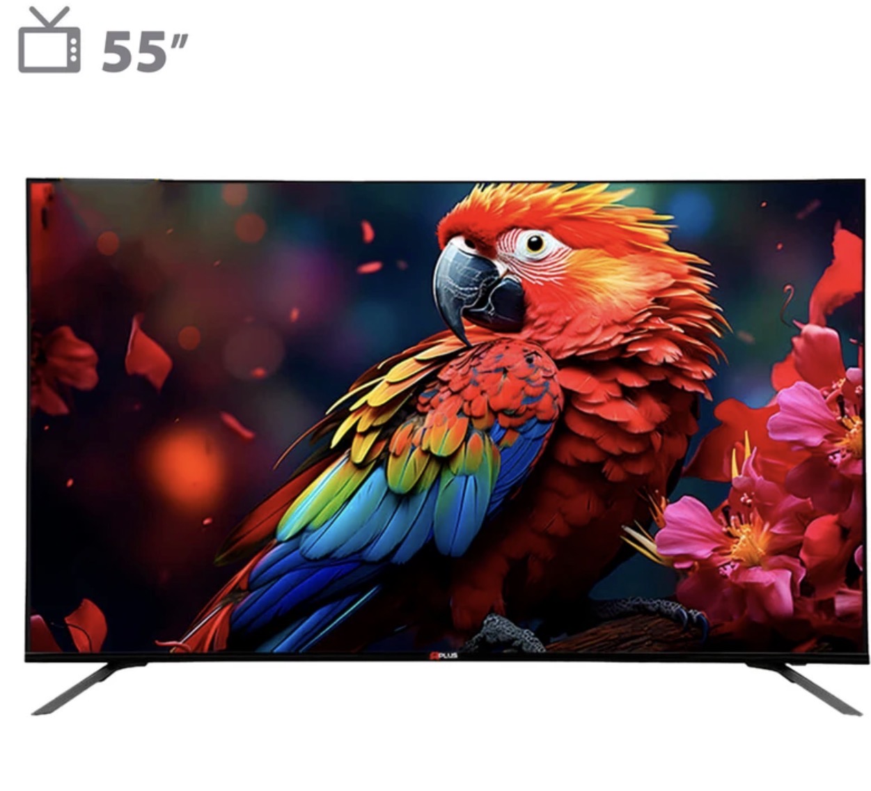 تلویزیون هوشمند کیو ال ای دی آیلاس مدل TVQ55KA سایز 55 اینج با کیفیت تصویر 4K، سیستم عامل ت دارای منوی فارسی، ضبط برنامه ( اتصال به اینترنت، پنل IPS level panel، پردازنده جهار هستهای، حداکثر نرخ به روزرسانی 60 هرتز، پشتیبانی از HDR10