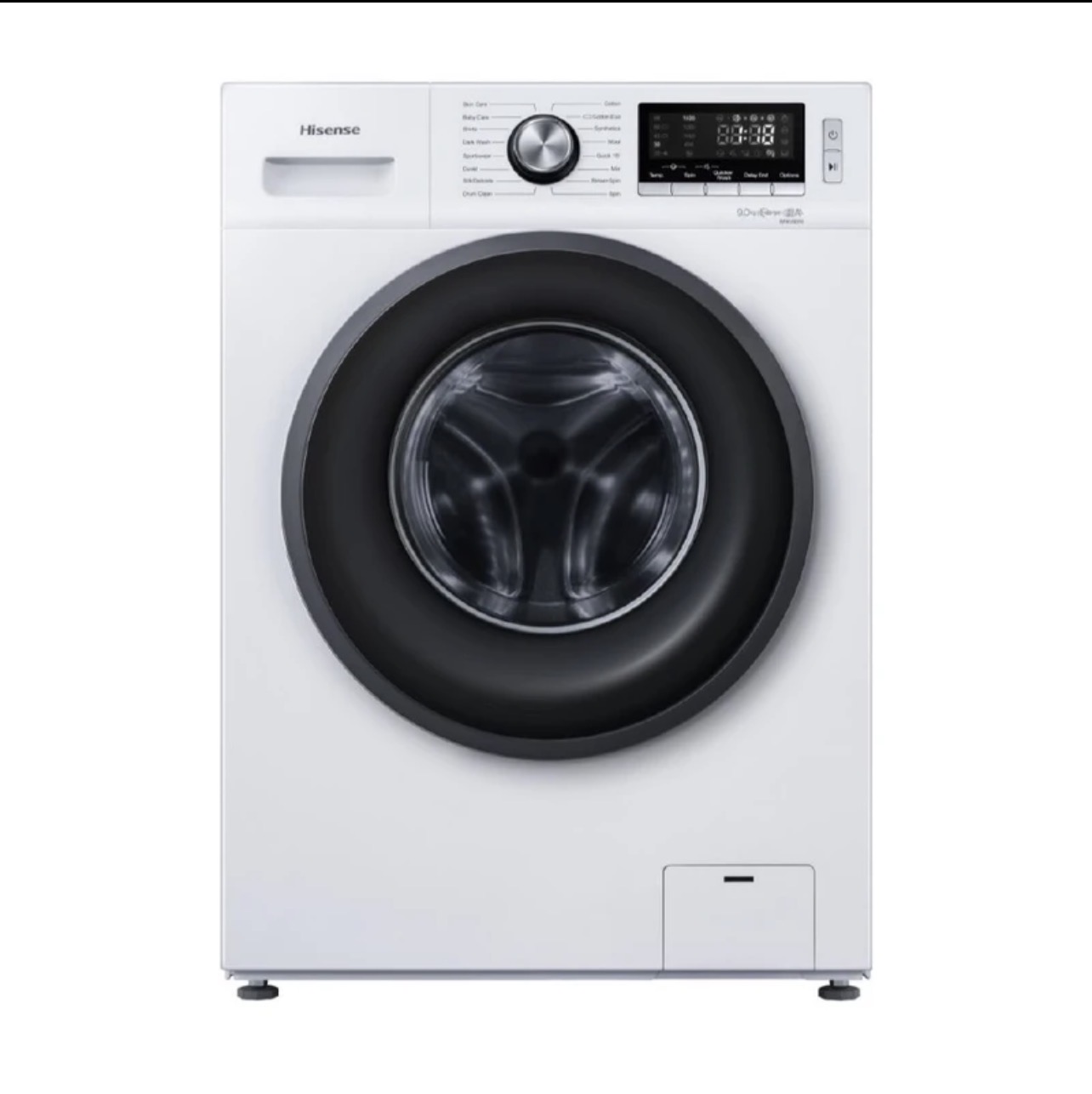 ماشین لباسشویی 8 کیلوگرمی هایسنس مدل WFKV8010D، دارای 15 برنامه اصلی