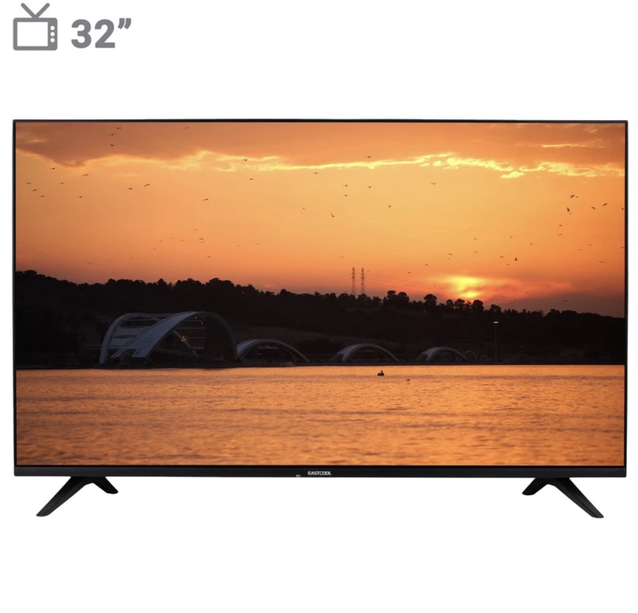 تلویزیون 32 اینچ ال ای دی ایستکول مدل TM-LED32HR01 با ارسال رایگان