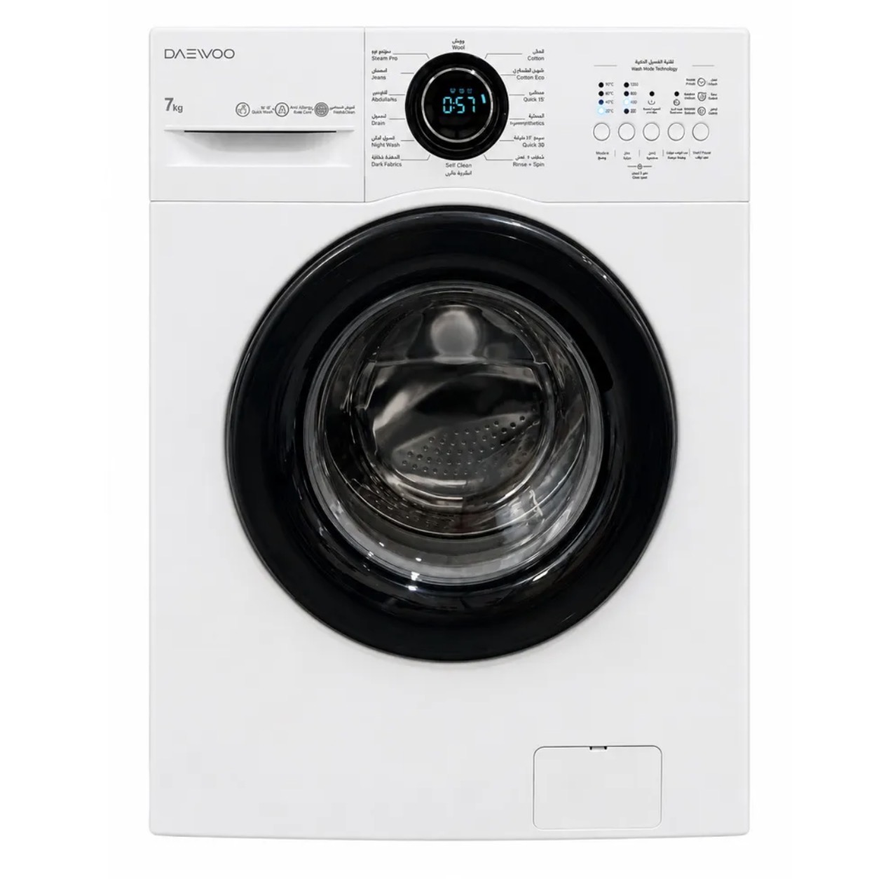 ماشین لباسشویی 7 کیلوگرم اتوماتیک دوو مدل DW-F0791