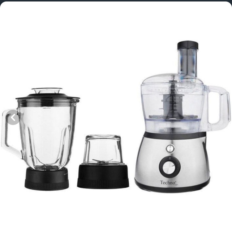 غذاساز تکنو مدل TE850 ظرفیت ۱.۲ لیتر استیل ضد زنگ